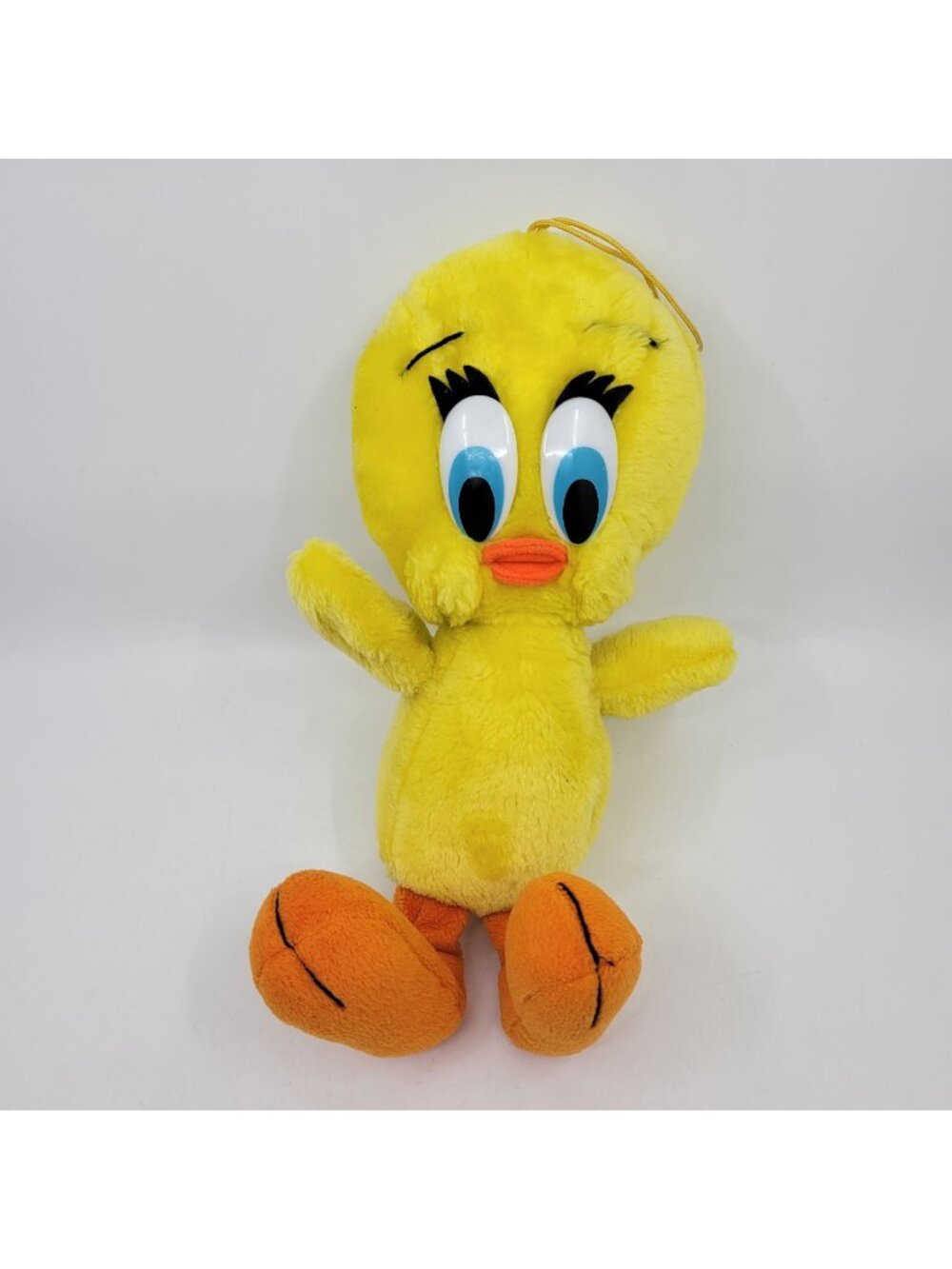 Looney Tunes TWEETY BIRD 11" Plush Vintage 1990 Warner Bros Stuffed Animal